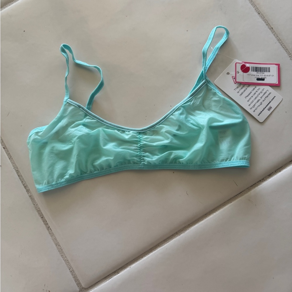 Wicked Weasel Light Blue Bralette